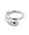 Hoop Metal Line Ring