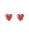 Colored Heart Earrings