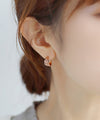 トリプルラインカールピアス
