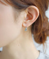 トリプルラインカールピアス