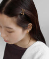Flocked Ribbon Mini Clips (Set of 2)