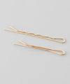 Metal design hairpins (set of 8)