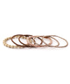 Multi-design hair ties (set of 6)
