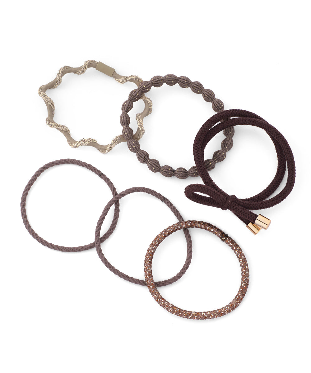 ANEMONE】マルチデザインヘアゴム[6本セット]｜SANPO ONLINE(サンポー