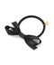Leather-like ribbon hair tie