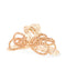 Beaded ribbon clear band