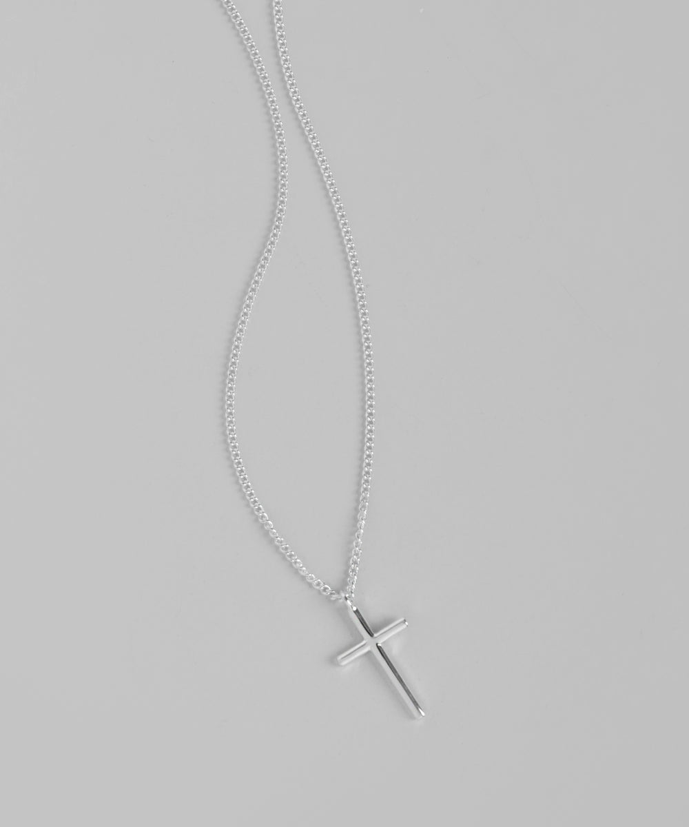mimi33】クロスネックレス[silver925][Ownideal]｜アネモネ
