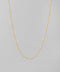 glitter chain necklace