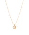 Zirconia Pentagon Necklace