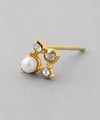 パール×ビジューピアス