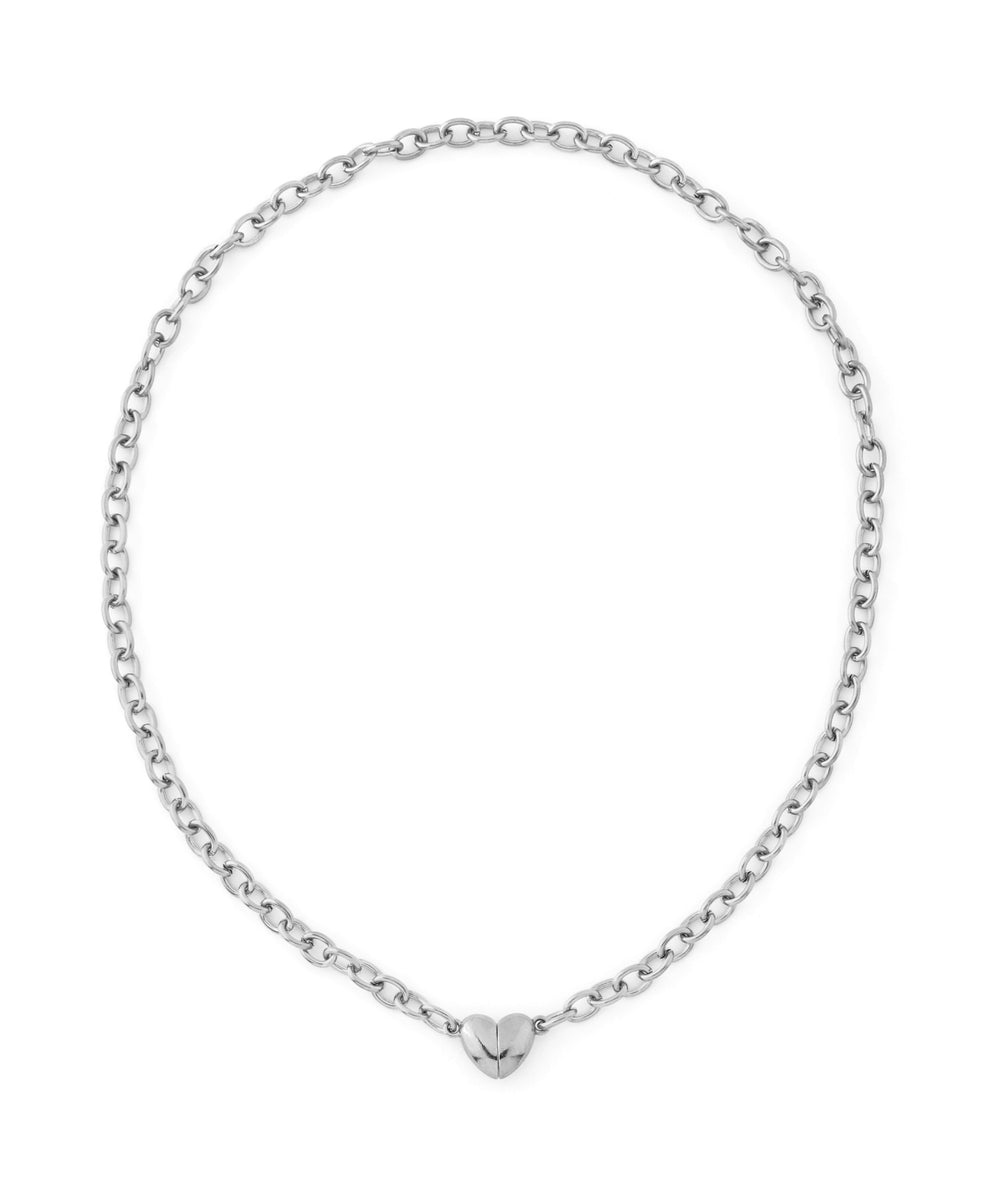 ANEMONE】【ステンレス】マグネットハートネックレス｜アネモネ