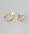 Pointed Pearl Ear Cuffs (Set of 2)
