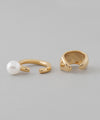 Pointed Pearl Ear Cuffs (Set of 2)