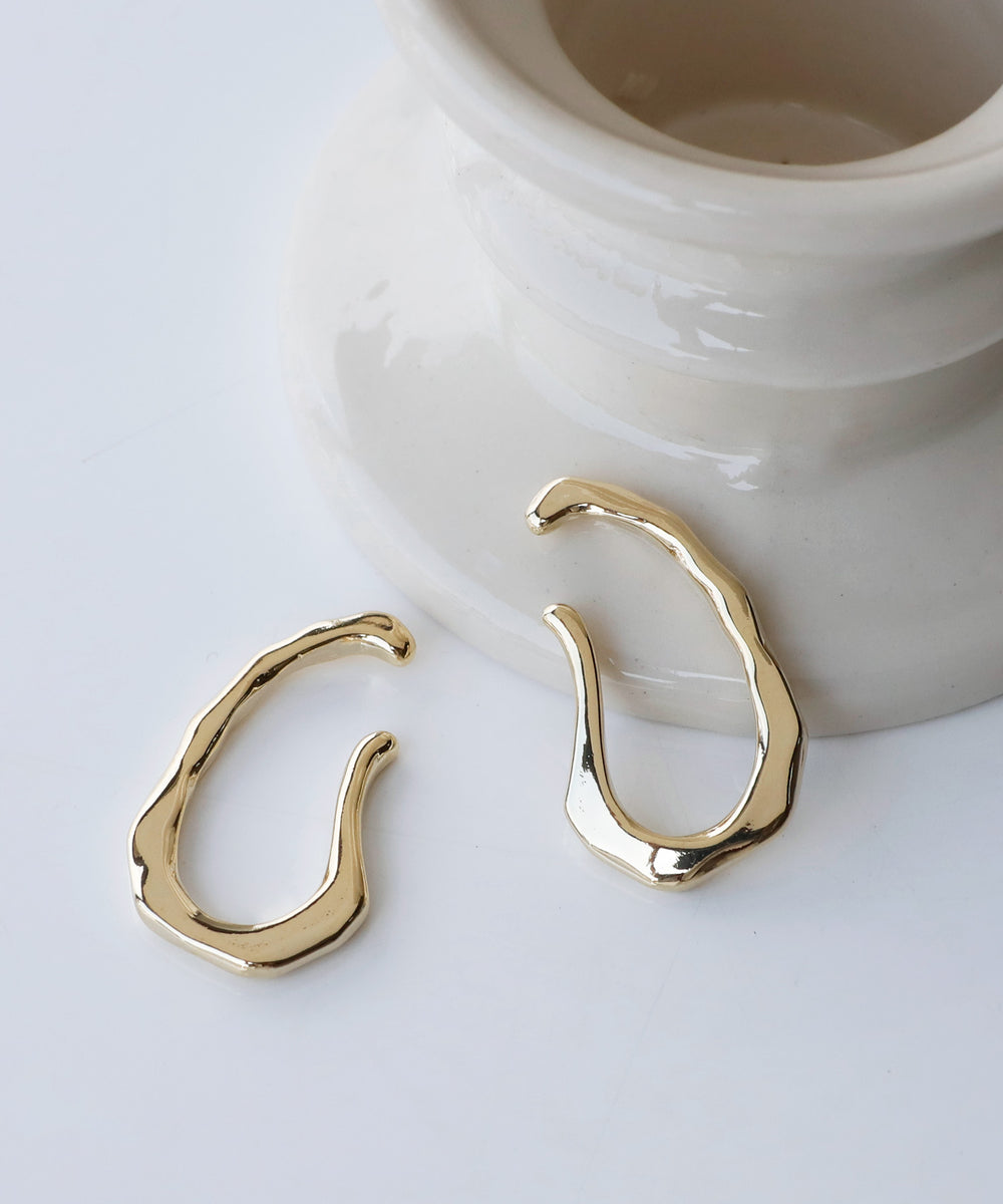 mimi33】ユニークシェイプイヤーカフ[2個セット]｜SANPO ONLINE