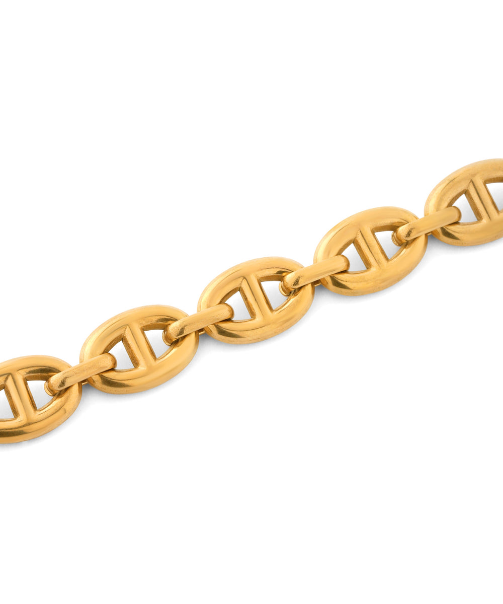 マンテル アンカーチェーン ネックレス GMサイズ 25コマ 44cm シルバー