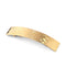 Craft-style metal large square barrette