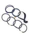 Multi-design hair ties (7-piece set)