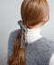 Tweed Ribbon Pony Hook