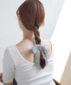 Knit Ribbon Barrette