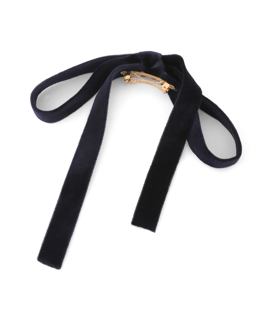 ANEMONE】ベロアリボンミニバレッタ｜アネモネ・シエナロゼ・ミミサン