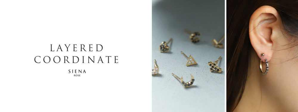 SIENA ROSE レイヤードコーディネート 1