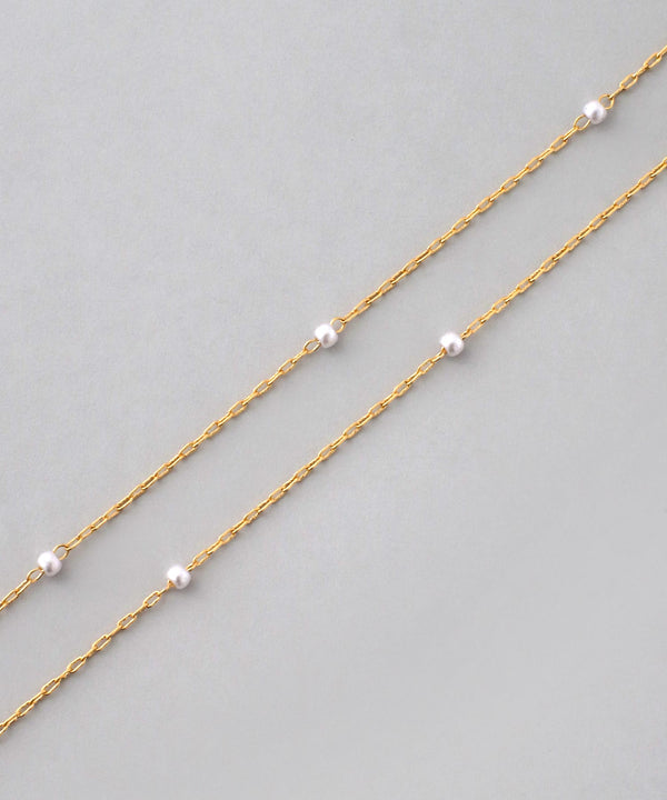 2連ミニパールネックレス