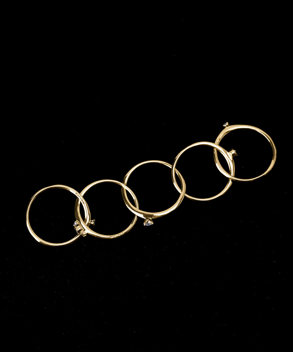 SIENA ROSE】AMANOGAWA・5連リング｜SANPO ONLINE(サンポーオンライン)