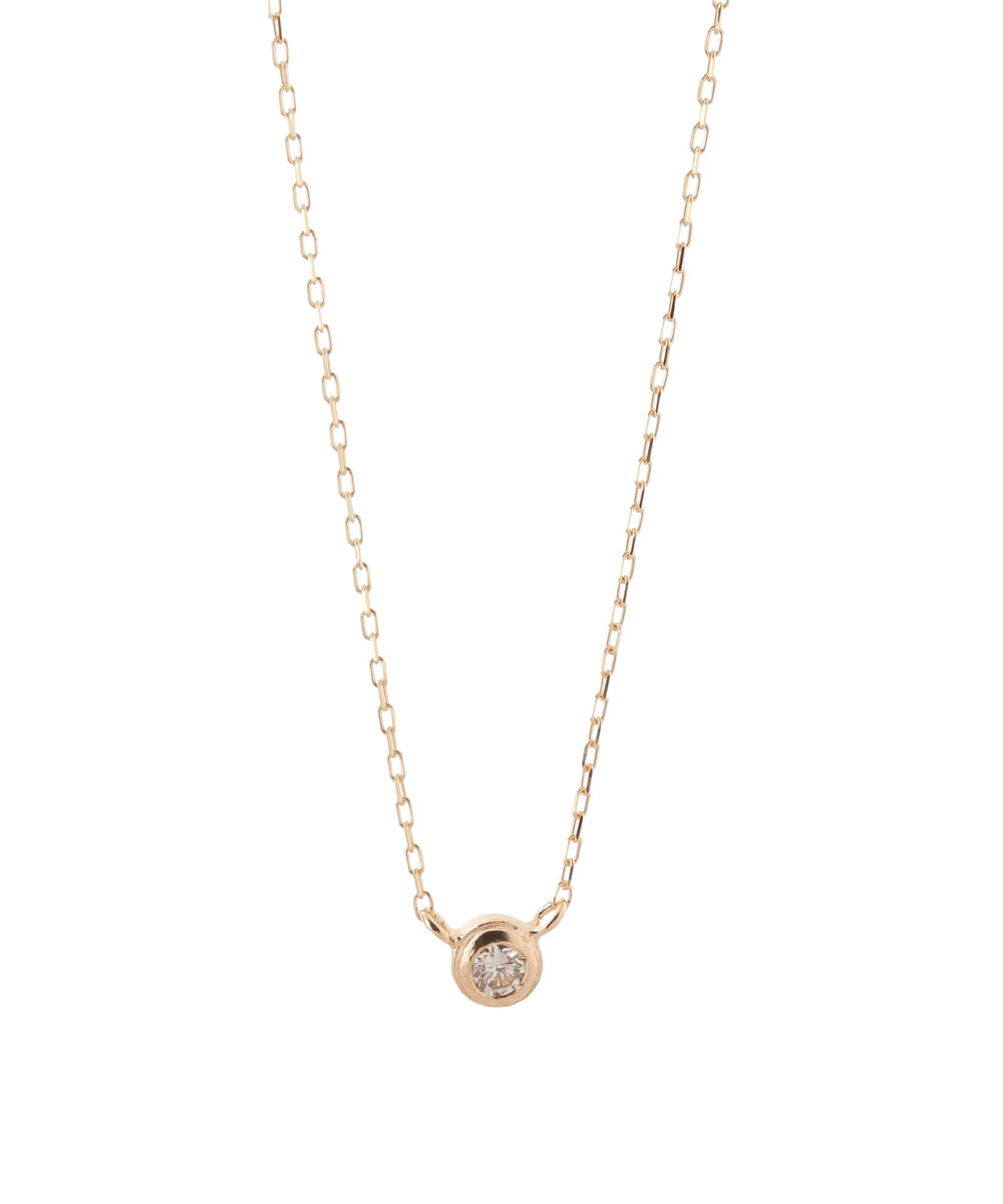 SIENA ROSE】ダイヤモンドネックレス[ベゼル]｜SANPO ONLINE(サンポー