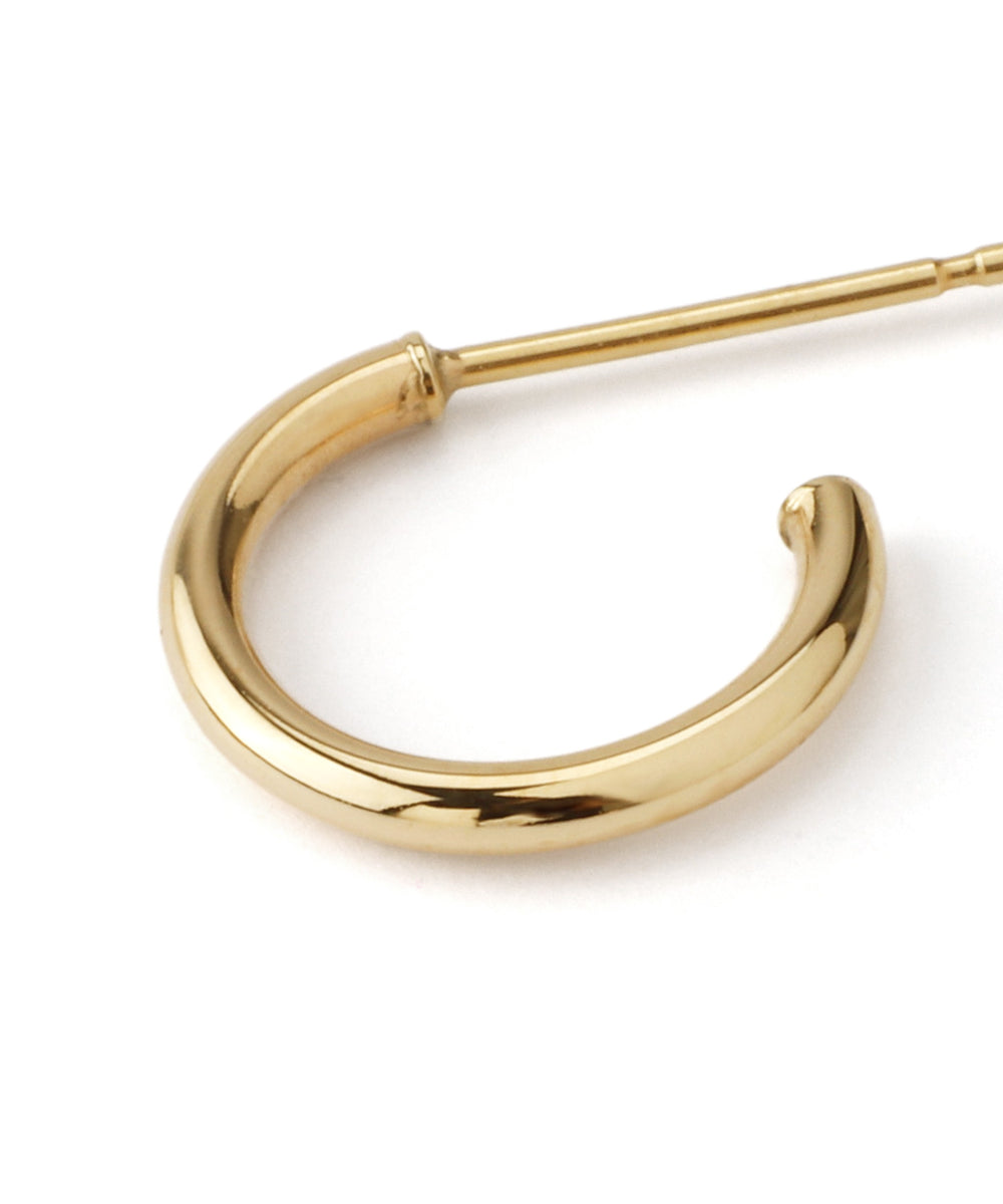 SIENA ROSE】パイプハーフフープピアス[S]｜SANPO ONLINE(サンポー