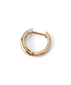 Drop Line Hoop Earrings