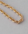 Signature・ロープチェーンピアス