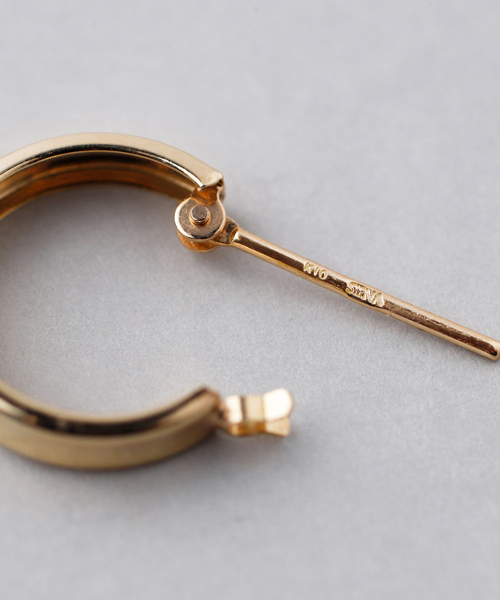 SIENA ROSE】リムクロッシングピアス｜SANPO ONLINE(サンポーオンライン)