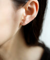 petit・シャープラインダイヤピアス