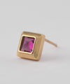 GEMSTONE・スクエアピアス