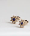 GEMSTONE・フラワーピアス
