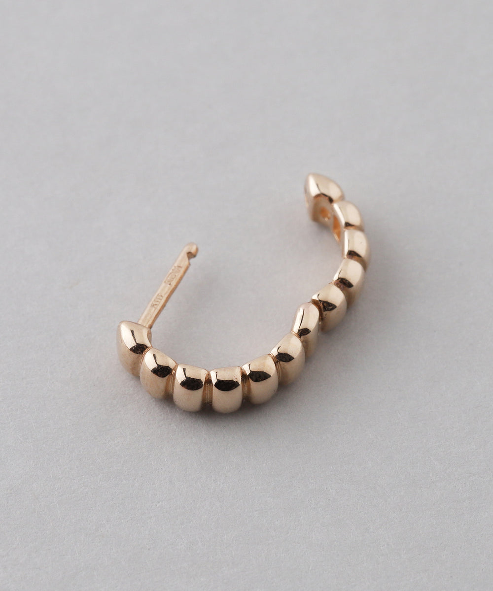 SIENAROSE】スプリングスナップピアス [S]｜アネモネ・シエナロゼ