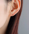 ROSETEN・クロスダイヤピアス