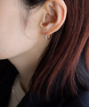 ROSETEN・パヴェダイヤスナップピアス