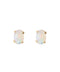Opal Oval Earrings