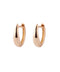 ROSETEN Drop Line Hoop Earrings