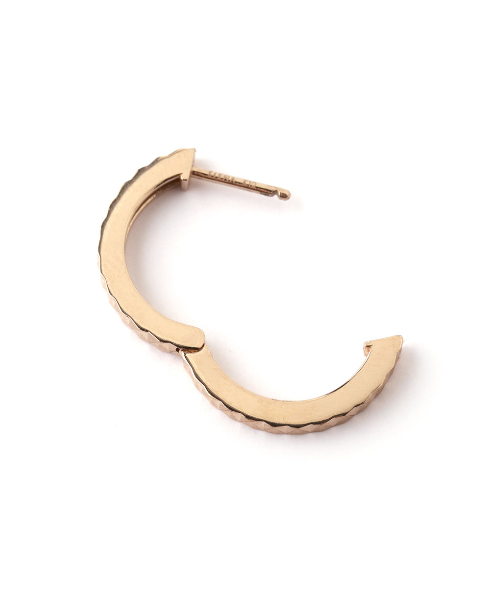 SIENA ROSE】ミラーカットフープピアス[M]｜SANPO ONLINE(サンポー