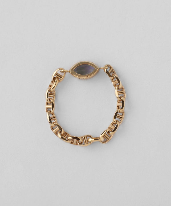 GEMSTONE・マーキスチェーンリング