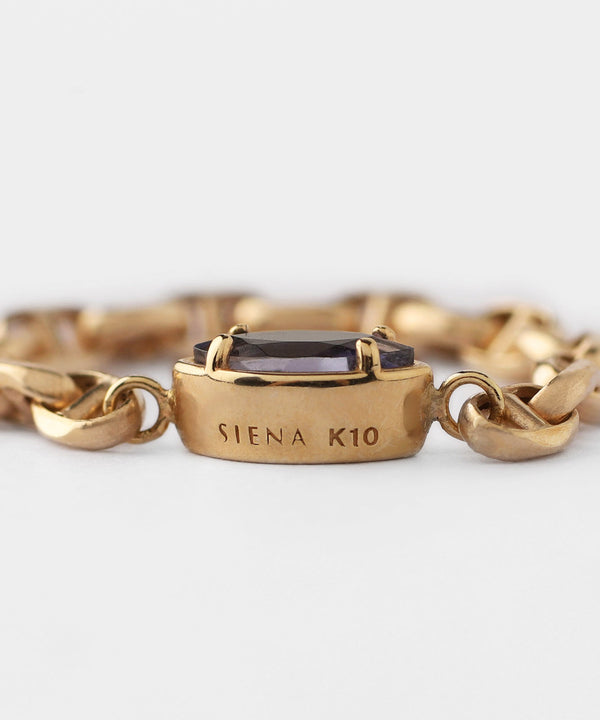 GEMSTONE・マーキスチェーンリング