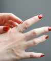 ROSETEN Quadruple Ball Fork Ring