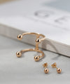 ROSETEN Quadruple Ball Fork Ring
