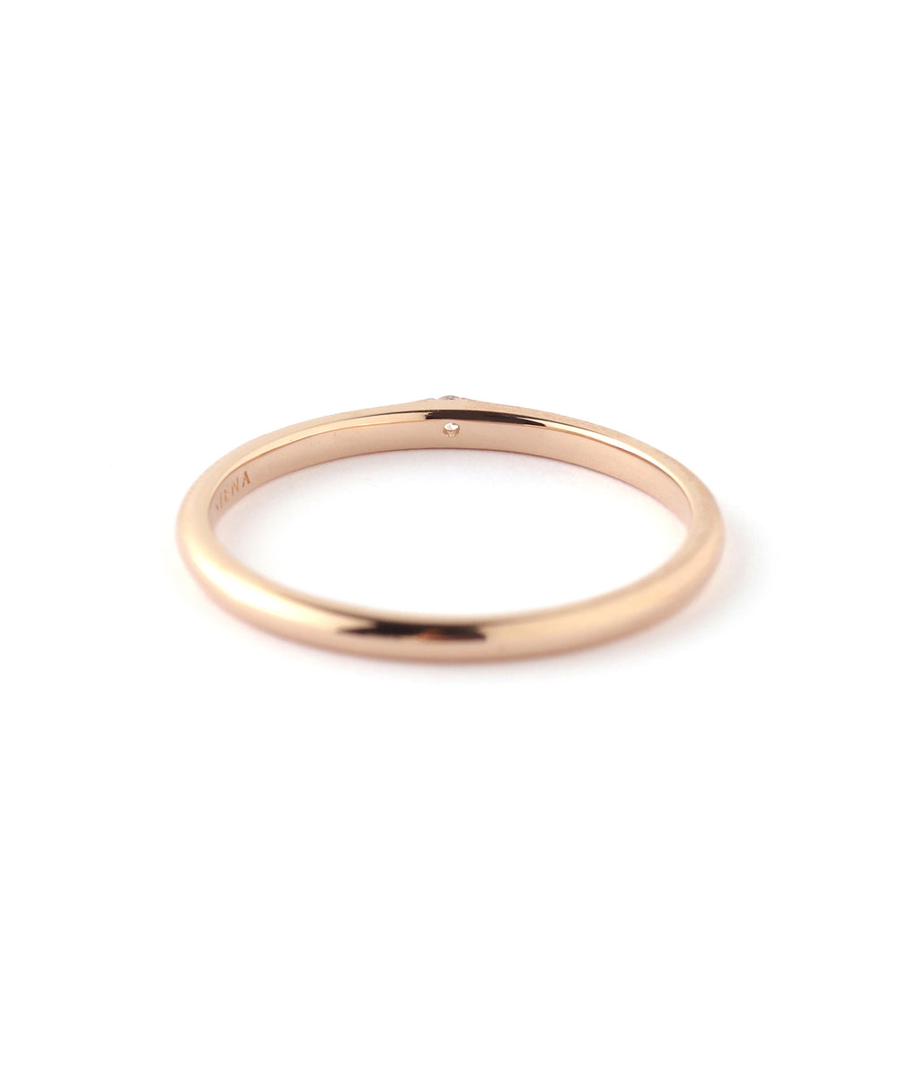 SIENAROSE】ROSETEN・プラムダイヤ1粒リング｜SANPO ONLINE(サンポー