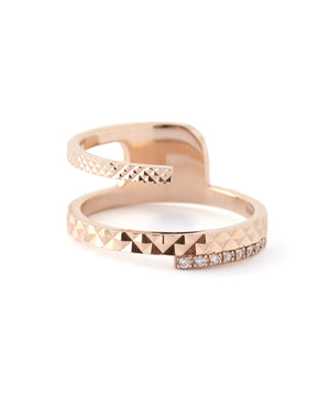 ROSETEN Layered Cut Ring