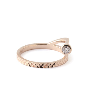ROSETEN Bias Cut Ring