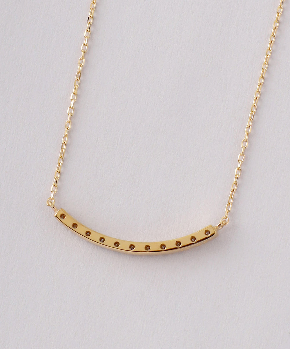 SIENA ROSE】petit・カーブダイヤネックレス｜SANPO ONLINE(サンポー