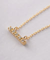 petit Hanging Diamond Bar Necklace